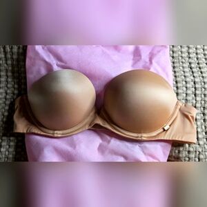 Victoria's Secret Nude Strapless Bra